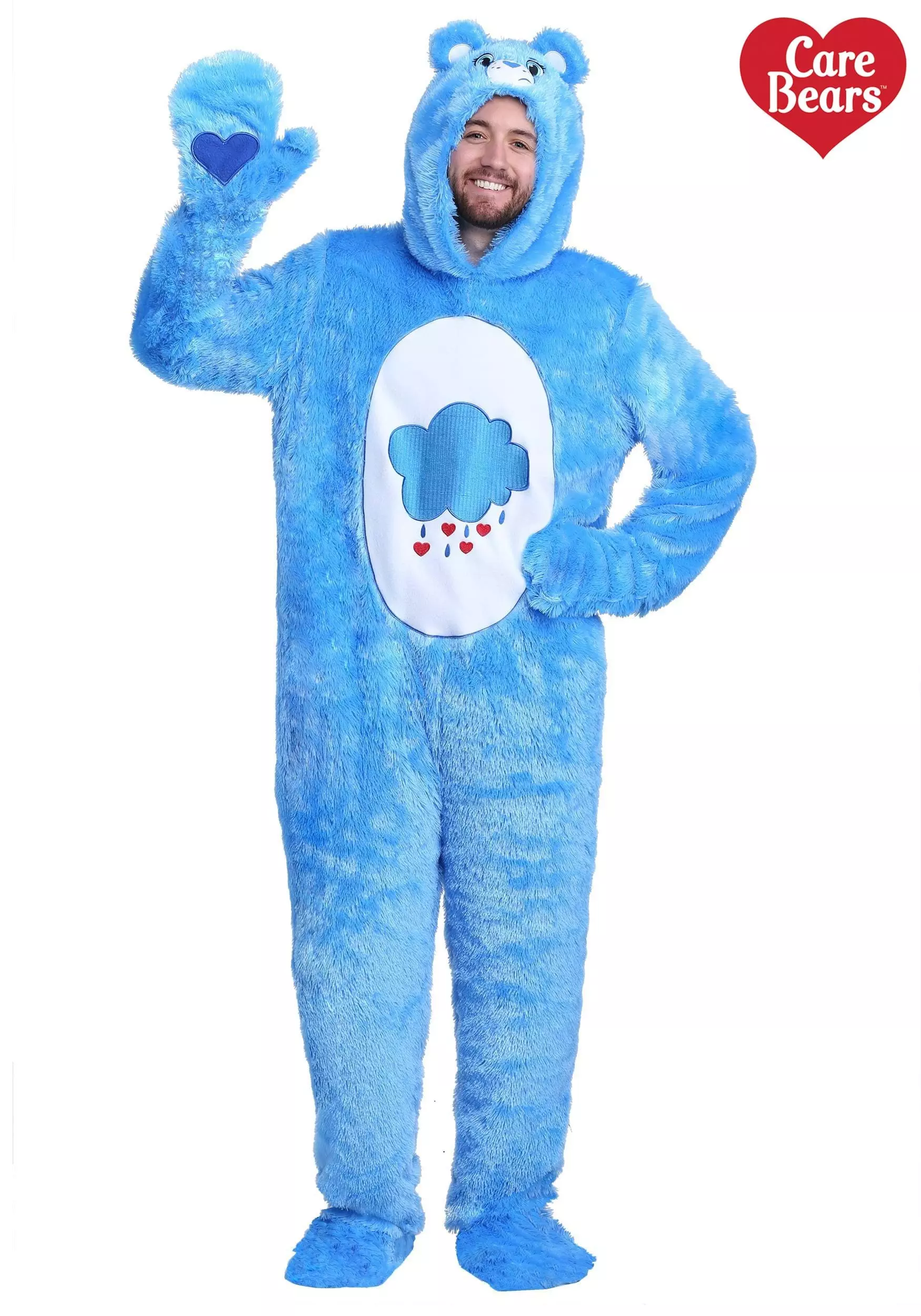 Fun Costumes Care Bears Adult Plus Size Classic Grumpy Bear Costume 1 Fun Costumes Care Bears Adult Plus Size Classic Grumpy Bear Costume