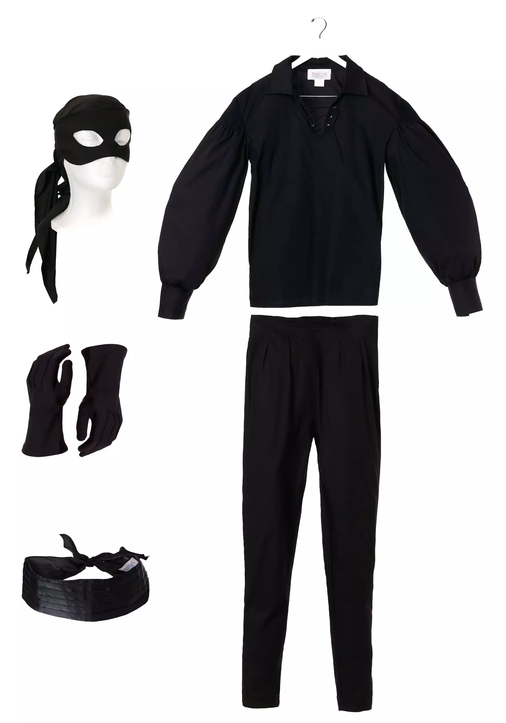 Meisheng Princess Bride Men's Westley Costume 2 Meisheng Princess Bride Men's Westley Costume - Image 2