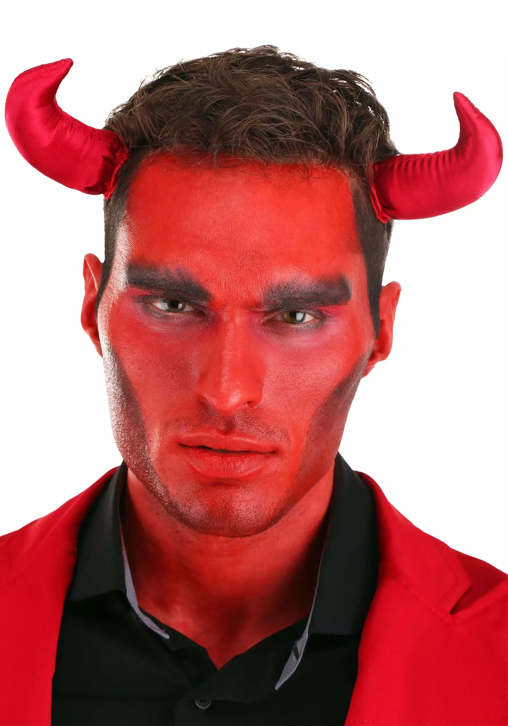 Fun Costumes Adult Red Suit Devil Costume 2 Fun Costumes Adult Red Suit Devil Costume - Image 2