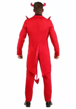 Fun Costumes Adult Red Suit Devil Costume 12 Fun Costumes Adult Red Suit Devil Costume -Scary Costumes store adult red suit devil costume alt 5