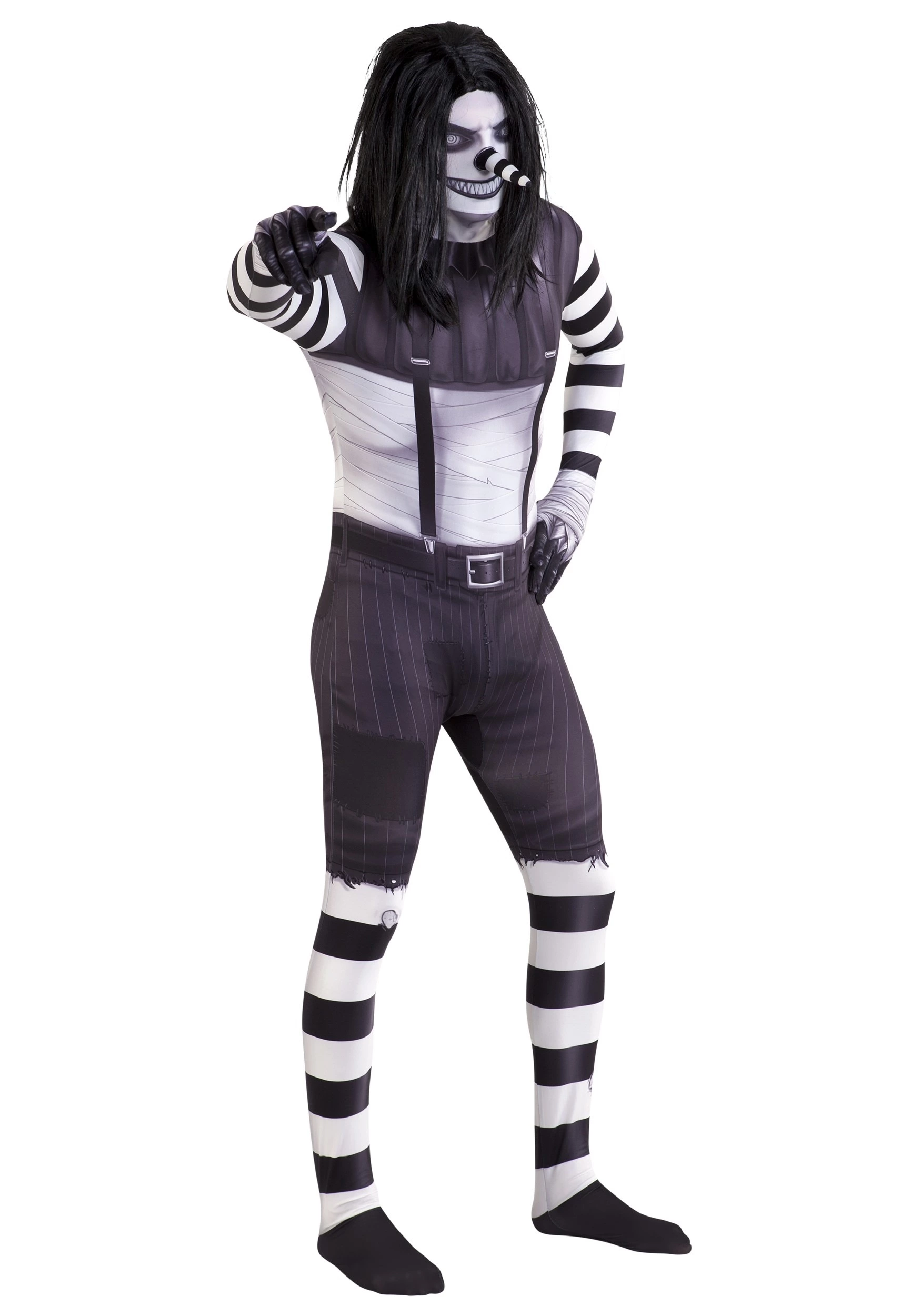 Morphsuits Adult Scary Laughing Man Costume 1 Morphsuits Adult Scary Laughing Man Costume
