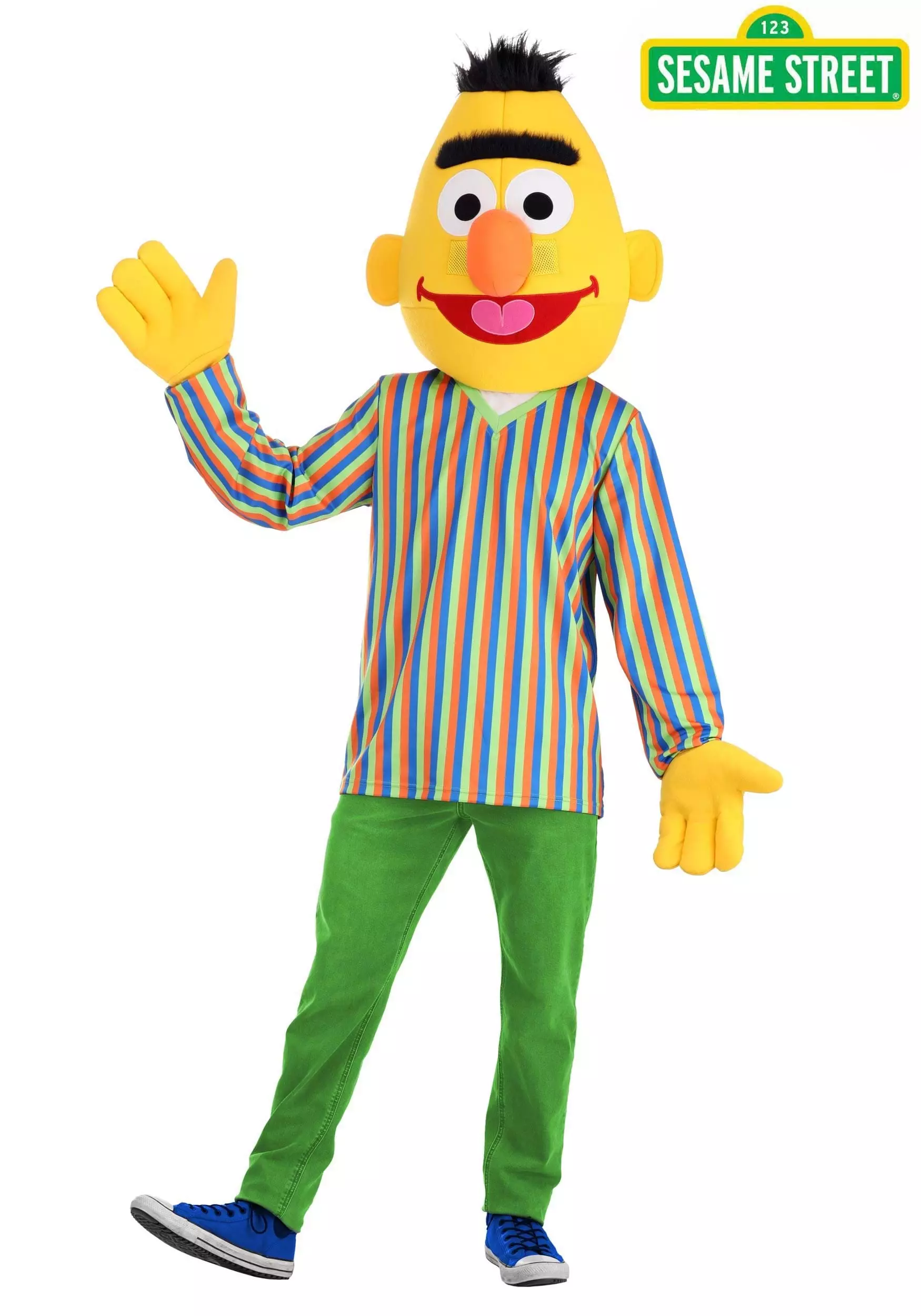 Fun Costumes Sesame Street Bert Costume For Adults 1 Fun Costumes Sesame Street Bert Costume For Adults
