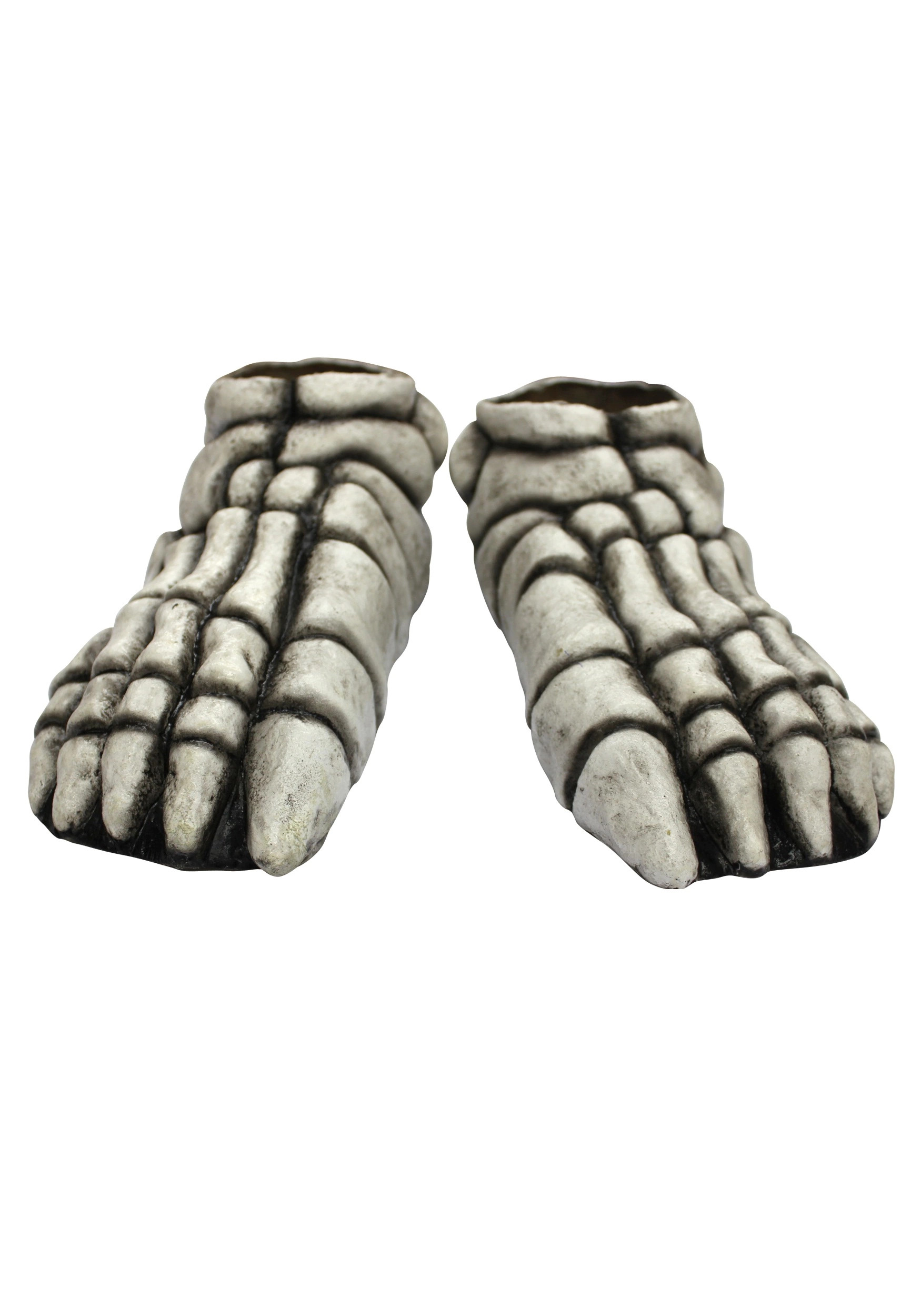 Ghoulish Productions White Skeleton Feet For Adults 1 Ghoulish Productions White Skeleton Feet For Adults