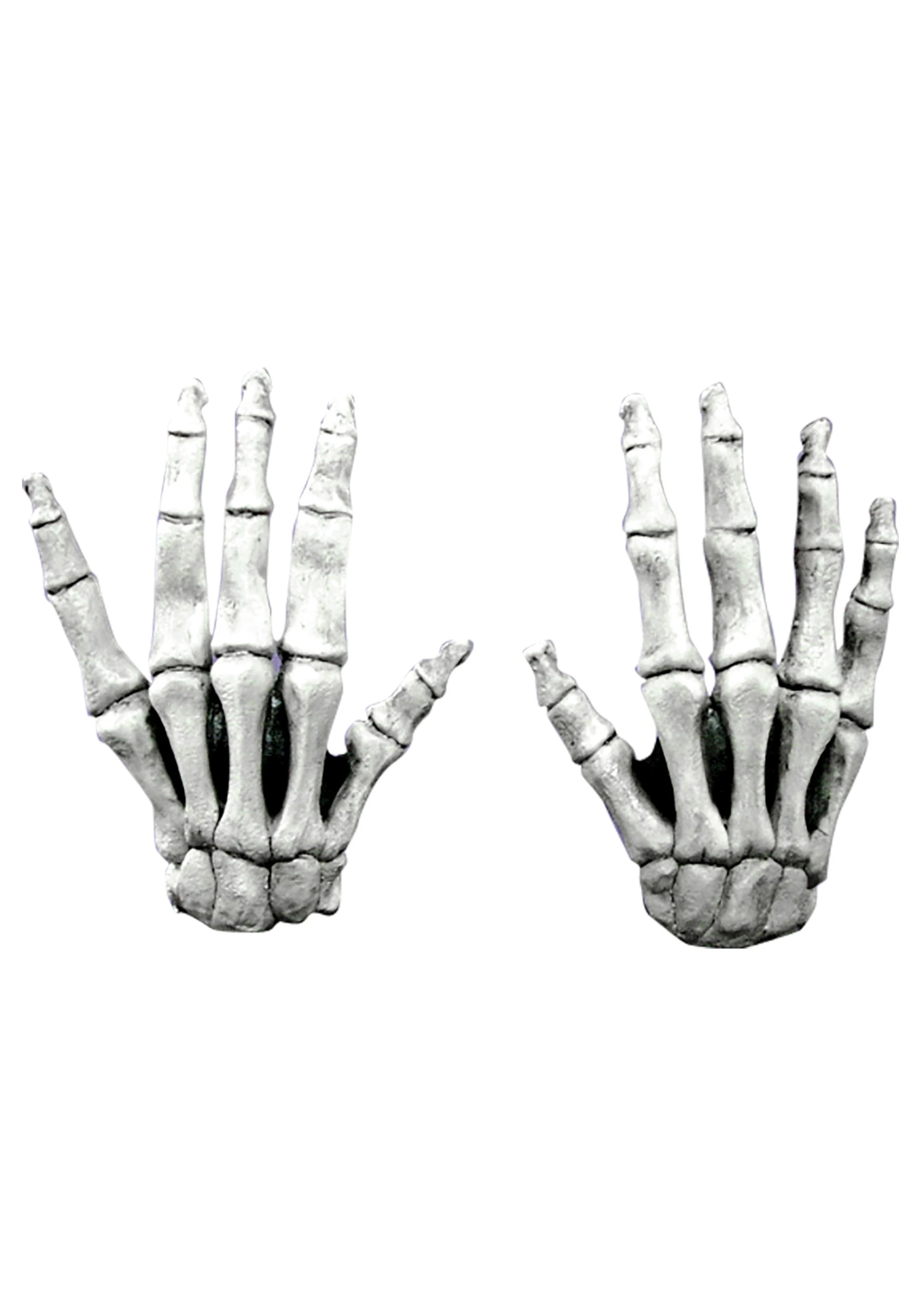 Ghoulish Productions Skeleton Bone Gloves For Adults 1 Ghoulish Productions Skeleton Bone Gloves For Adults