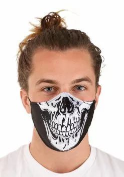 Elope Adult's Skeleton Sublimated Face Mask