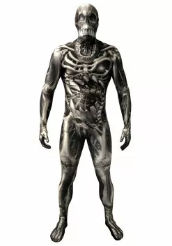 Morphsuits Skull & Bones Skeleton Adult Morphsuit Costume
