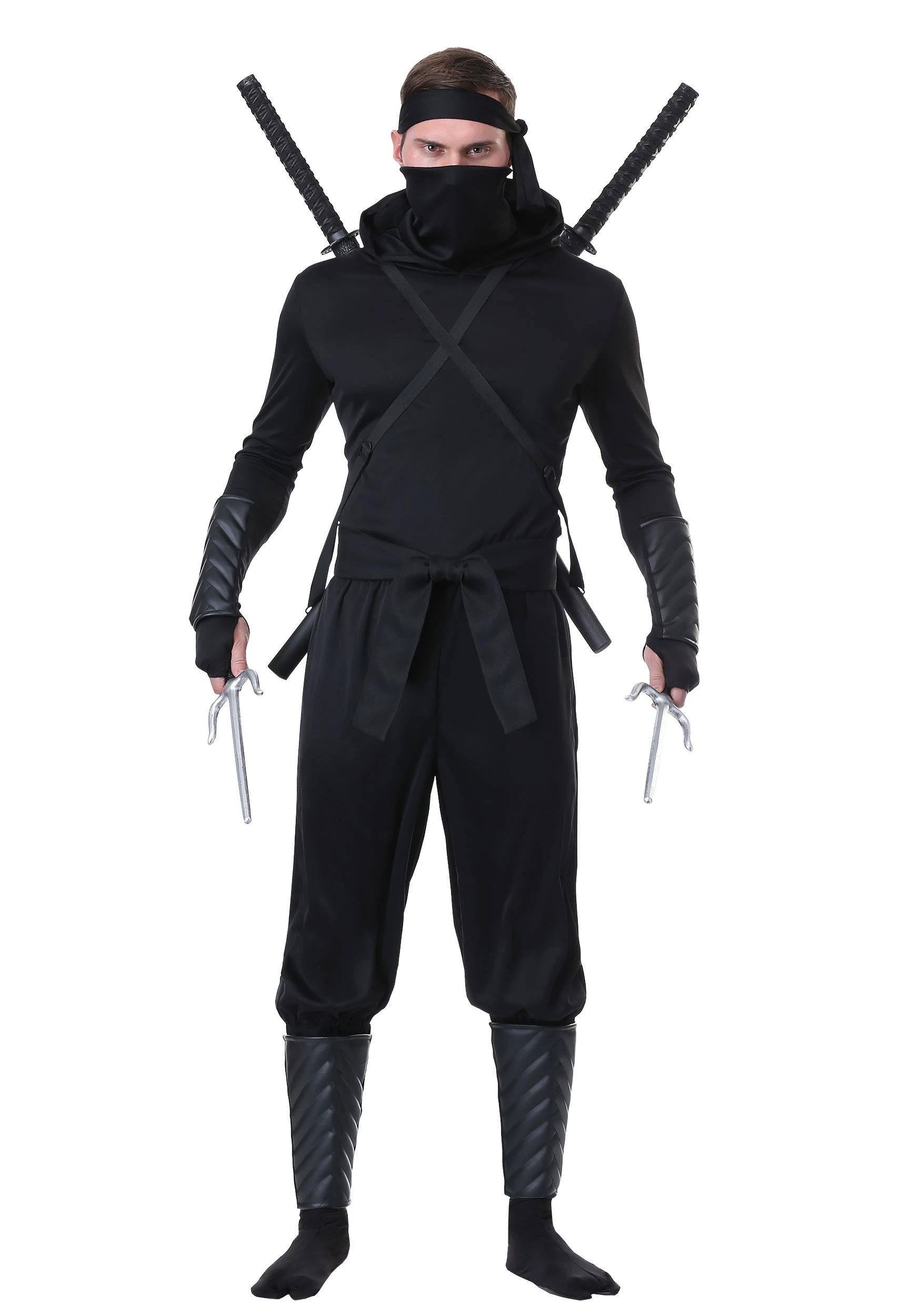 Fun Costumes Stealth Shinobi Ninja Adult Costume 2 Fun Costumes Stealth Shinobi Ninja Adult Costume - Image 2