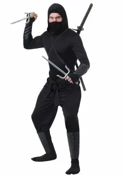 Fun Costumes Adult Plus Size Stealth Shinobi Ninja Costume