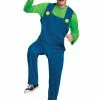 Disguise Adult Super Mario Classic Luigi Costume