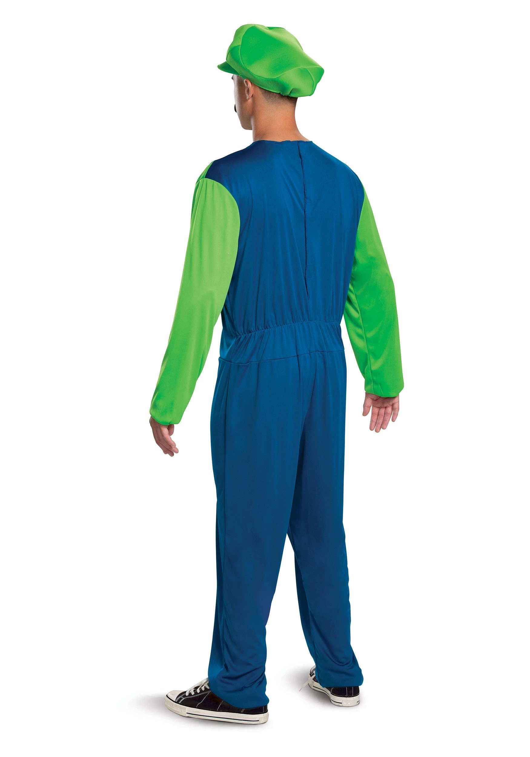 Disguise Adult Super Mario Classic Luigi Costume 2 Disguise Adult Super Mario Classic Luigi Costume - Image 2