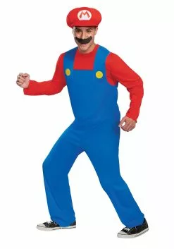 Disguise Adult Super Mario Classic Mario Costume