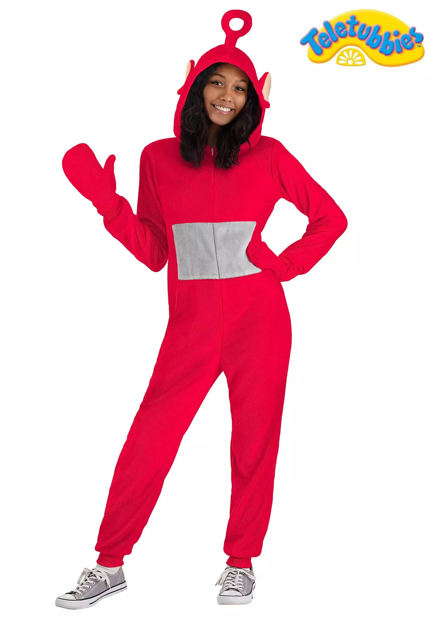 Fun Costumes Teletubbies Po Jumpsuit Costume For Adults 1 Fun Costumes Teletubbies Po Jumpsuit Costume For Adults