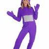 Fun Costumes Teletubbies Tinky Winky Jumpsuit Costume For Adults