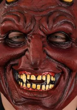 Oktober Studios The Devil Full Face Mask For Adults 5 Oktober Studios The Devil Full Face Mask For Adults -Scary Costumes store adult the devil full face mask alt 2