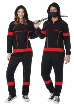 California Costume Collection Unisex Ninja Adult Onesie