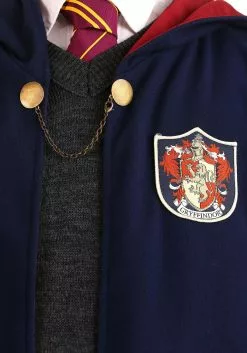 Elope Vintage Harry Potter Hogwarts Gryffindor Robe 14 Elope Vintage Harry Potter Hogwarts Gryffindor Robe -Scary Costumes store adult vintage harry potter hogwarts gryffindor rob alt 4