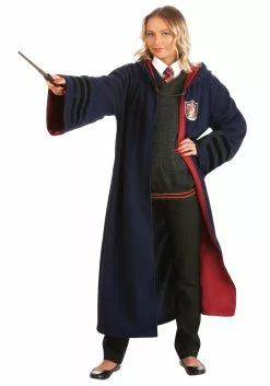 Elope Vintage Harry Potter Hogwarts Gryffindor Robe 18 Elope Vintage Harry Potter Hogwarts Gryffindor Robe -Scary Costumes store adult vintage harry potter hogwarts gryffindor rob alt 8