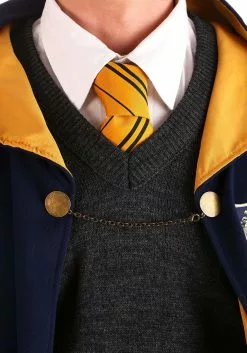 Elope Vintage Harry Potter Hogwarts Hufflepuff Robe 16 Elope Vintage Harry Potter Hogwarts Hufflepuff Robe -Scary Costumes store adult vintage harry potter hogwarts hufflepuff rob alt 7