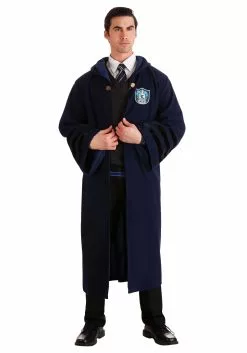 Elope Adult's Vintage Harry Potter Hogwarts Ravenclaw Robe 14 Elope Adult's Vintage Harry Potter Hogwarts Ravenclaw Robe -Scary Costumes store adult vintage harry potter hogwarts ravenclaw rob alt 5