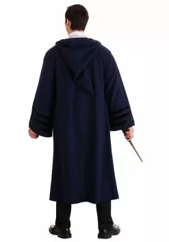Elope Adult's Vintage Harry Potter Hogwarts Ravenclaw Robe 15 Elope Adult's Vintage Harry Potter Hogwarts Ravenclaw Robe -Scary Costumes store adult vintage harry potter hogwarts ravenclaw rob alt 6