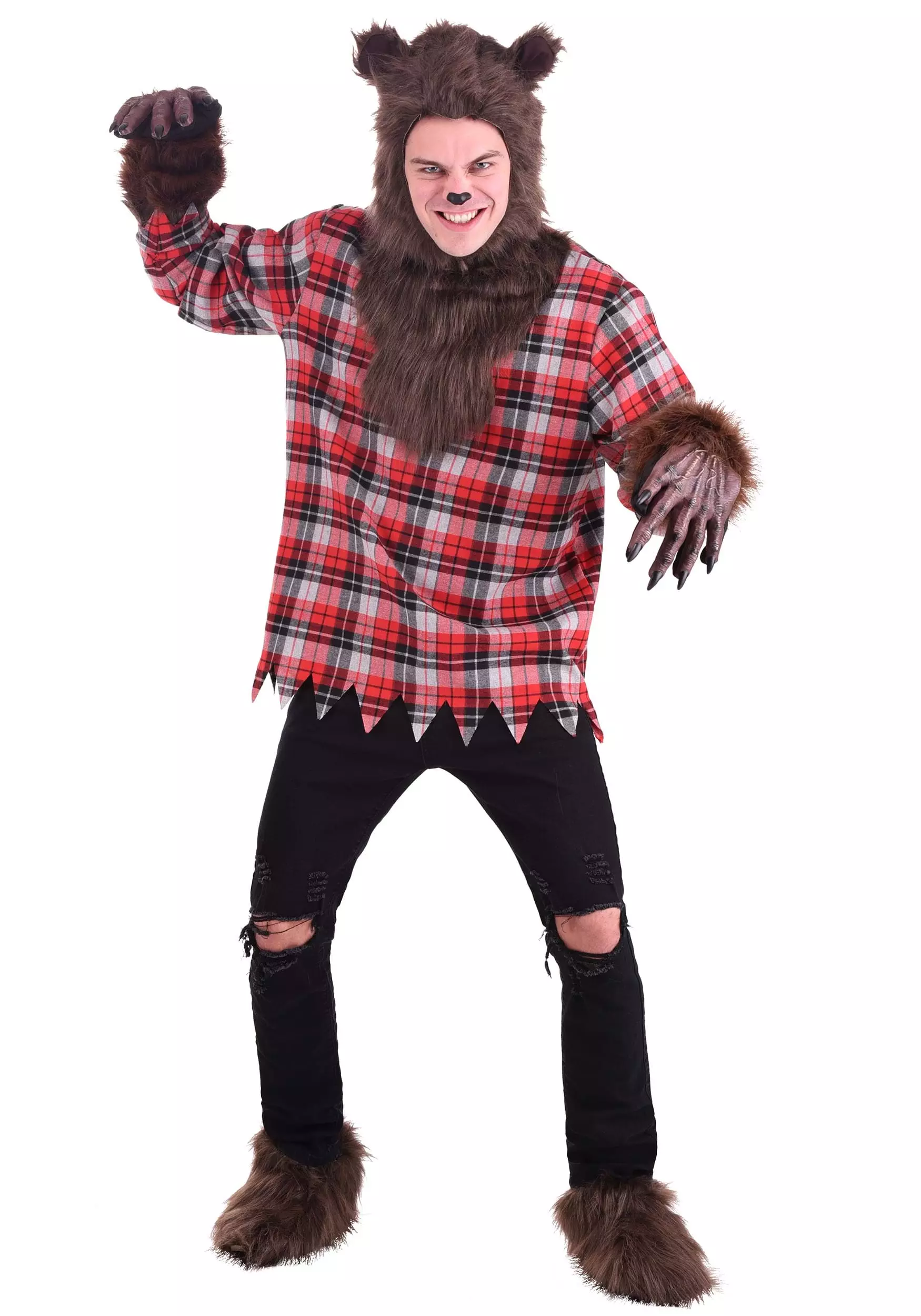 Fun Costumes Men's Werewolf Costume 1 Fun Costumes Men's Werewolf Costume