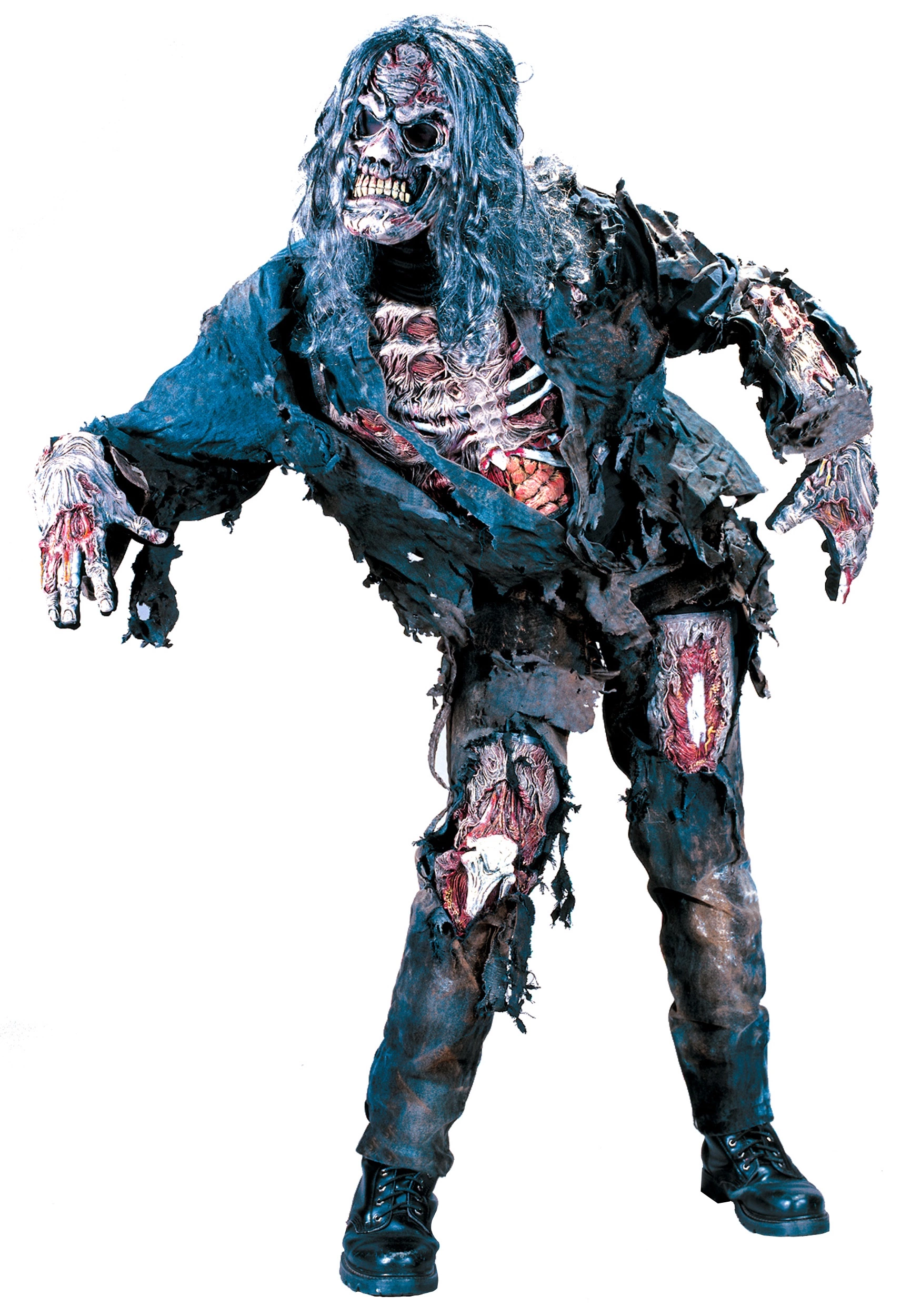 Fun World Adult Zombie Costume 1 Fun World Adult Zombie Costume