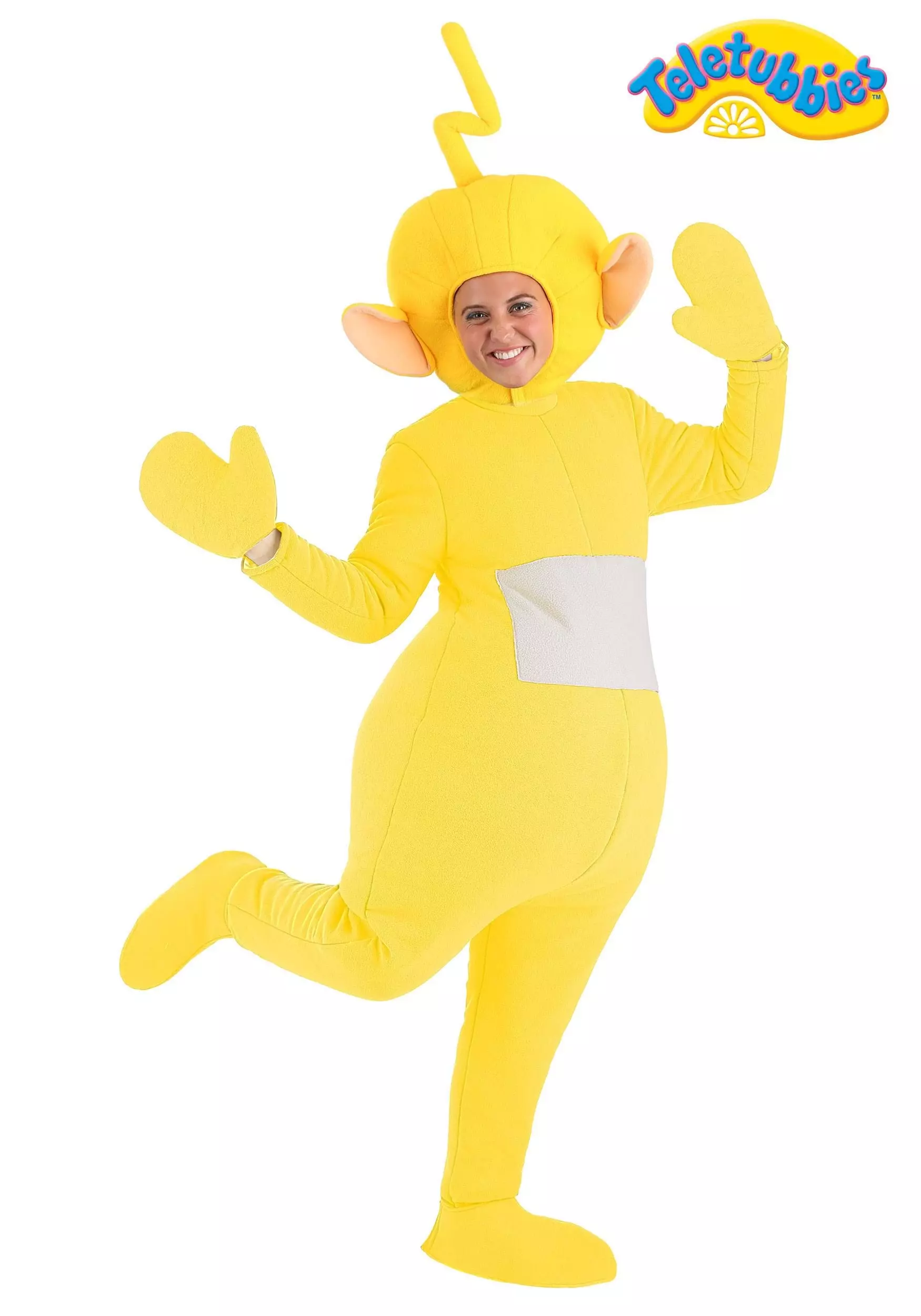Fun Costumes Teletubbies Costume Adults Laa-Laa 1 Fun Costumes Teletubbies Costume Adults Laa-Laa