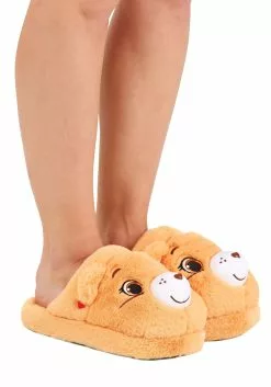 Shenzen Amilla Adult's Tenderheart Care Bear Slippers -Scary Costumes store adults tenderheart care bear slippers alt 3