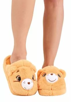 Shenzen Amilla Adult's Tenderheart Care Bear Slippers -Scary Costumes store adults tenderheart care bear slippers alt 4