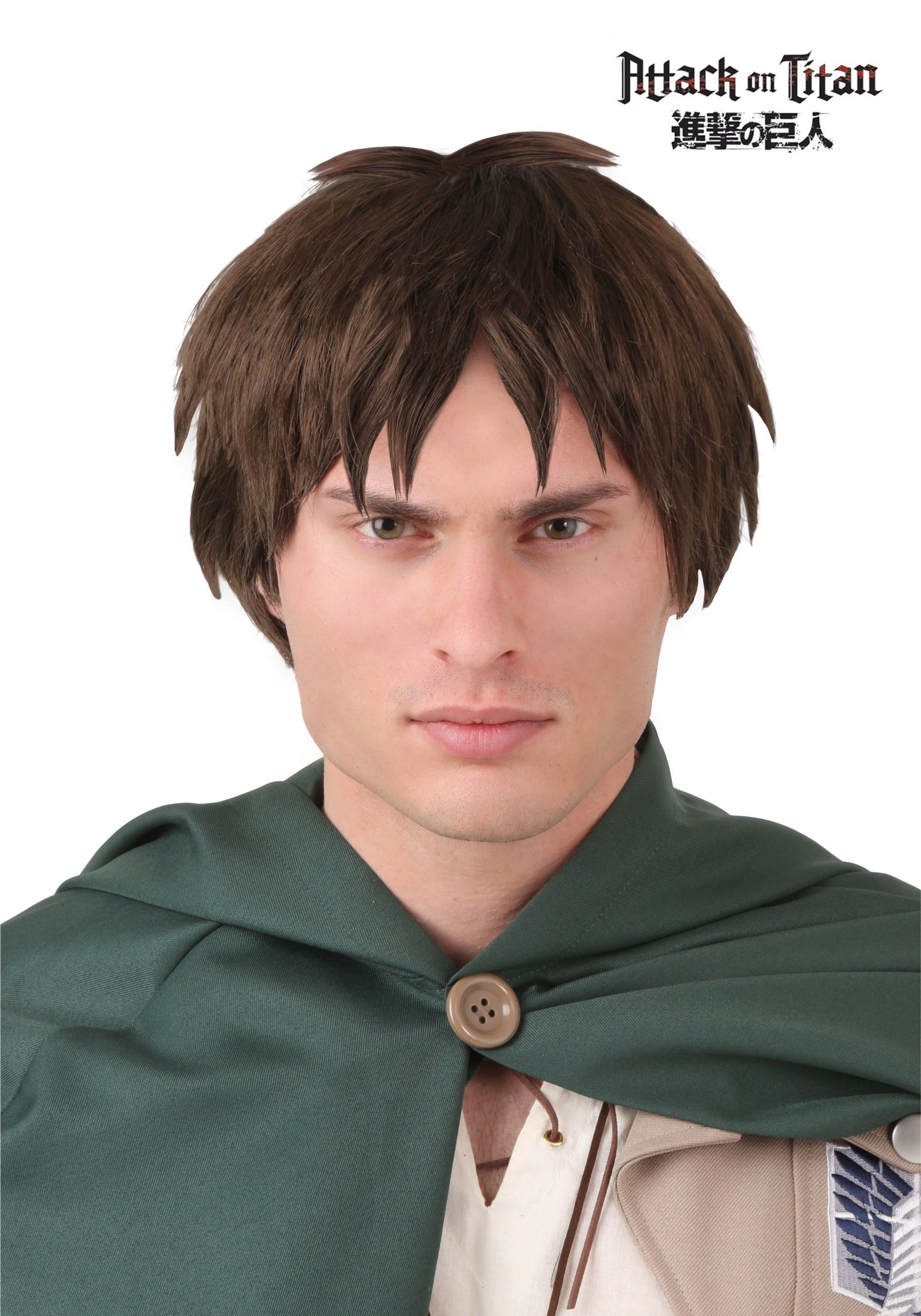 Partytime Costume & Lingerie (Yiwu) Factory Attack On Titan Eren Yaeger Wig 1 Partytime Costume & Lingerie (Yiwu) Factory Attack On Titan Eren Yaeger Wig