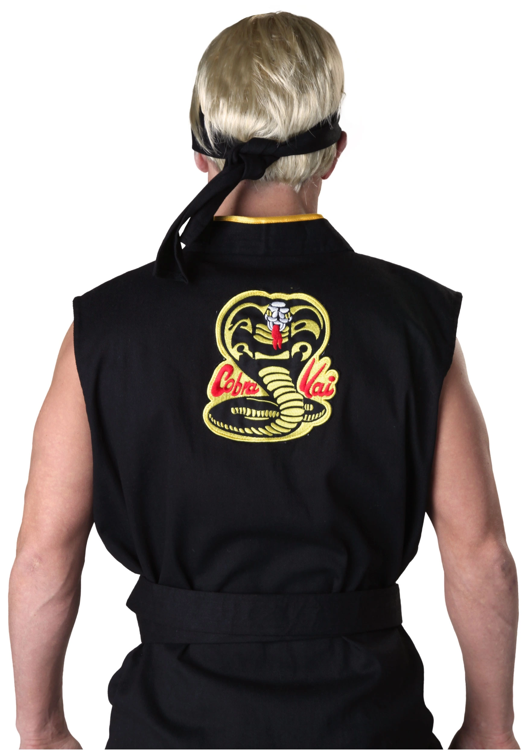 Fun Costumes Authentic Karate Kid Cobra Kai Costume For Men 2 Fun Costumes Authentic Karate Kid Cobra Kai Costume For Men - Image 2
