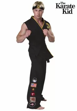 Fun Costumes Authentic Karate Kid Cobra Kai Costume For Men