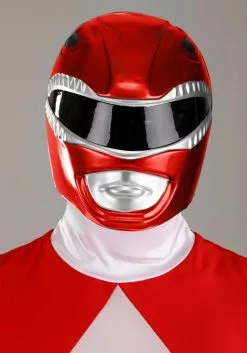 Fun Costumes Authentic Power Rangers Adult Red Ranger Costume 14 Fun Costumes Authentic Power Rangers Adult Red Ranger Costume -Scary Costumes store authentic power rangers red ranger costume alt 4