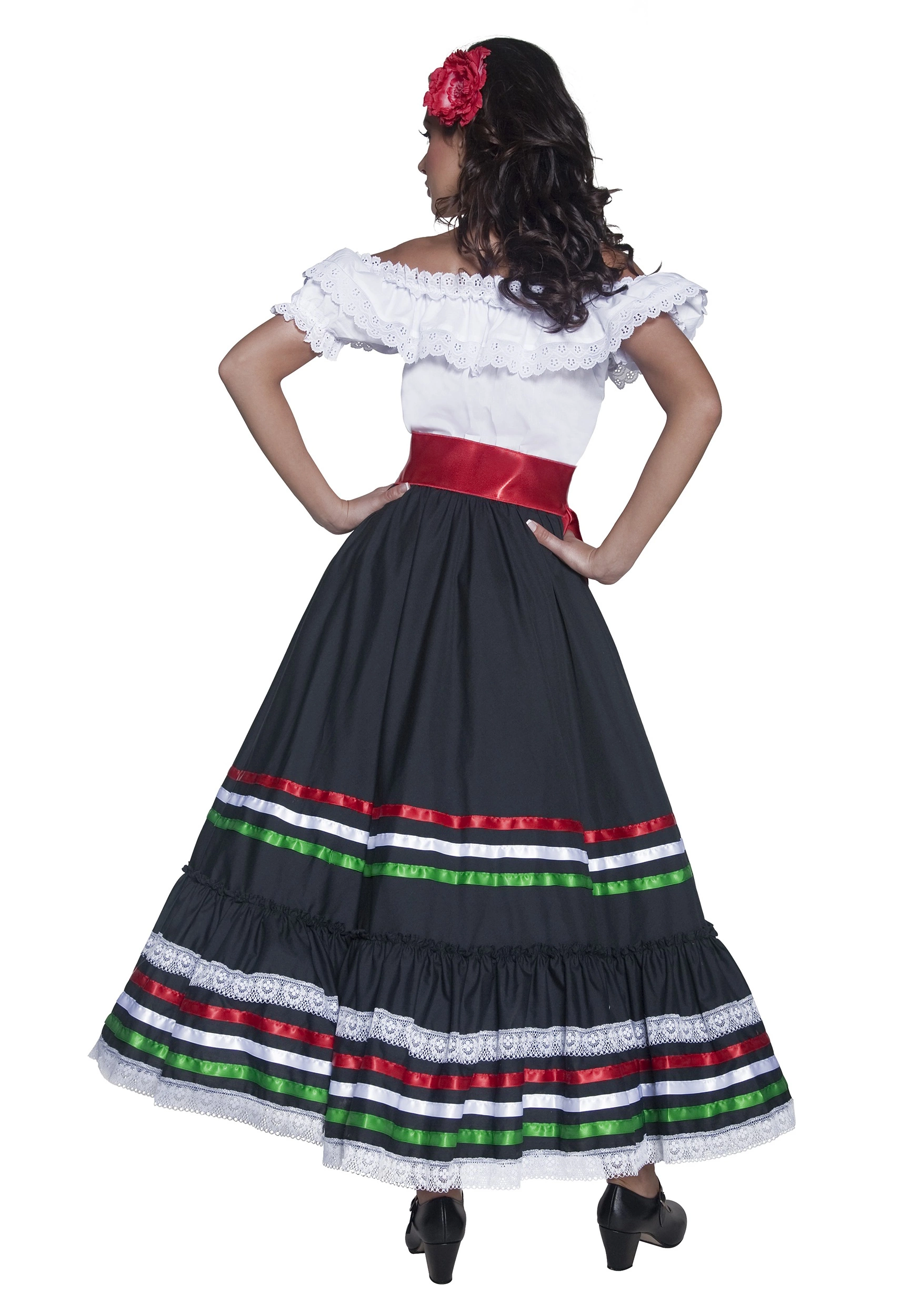 Smiffys Authentic Western Senorita Costume 2 Smiffys Authentic Western Senorita Costume - Image 2