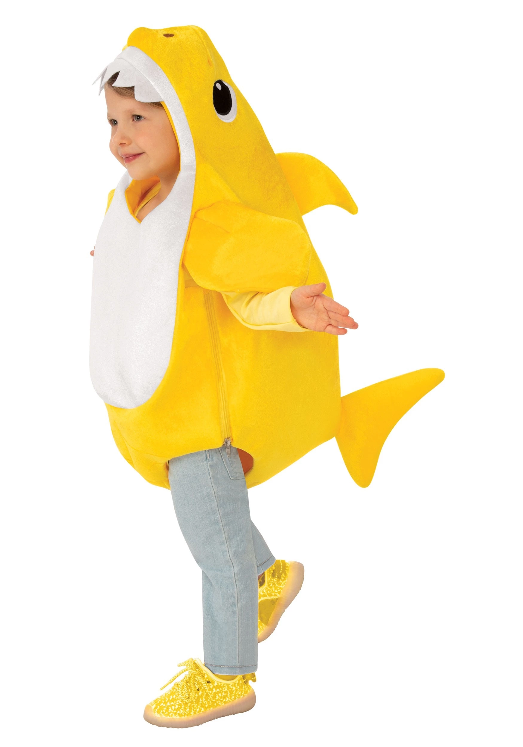 Rubies Costume Co. Inc Baby Shark Toddler Costume With Sound Chip 1 Rubies Costume Co. Inc Baby Shark Toddler Costume With Sound Chip