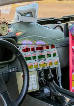 EI Global Group Light Up Back To The Future Part Ll Shoes -Scary Costumes store back to the future 2 light up shoes8