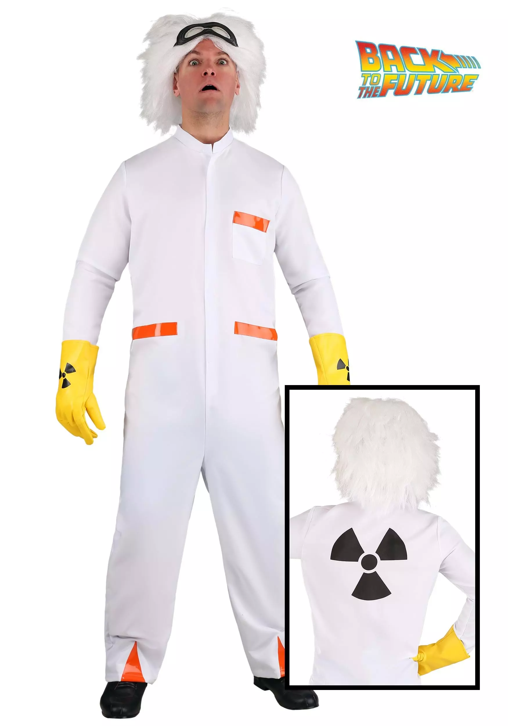 Seasons (HK) Ltd. Back To The Future Doc Brown Costume 1 Seasons (HK) Ltd. Back To The Future Doc Brown Costume