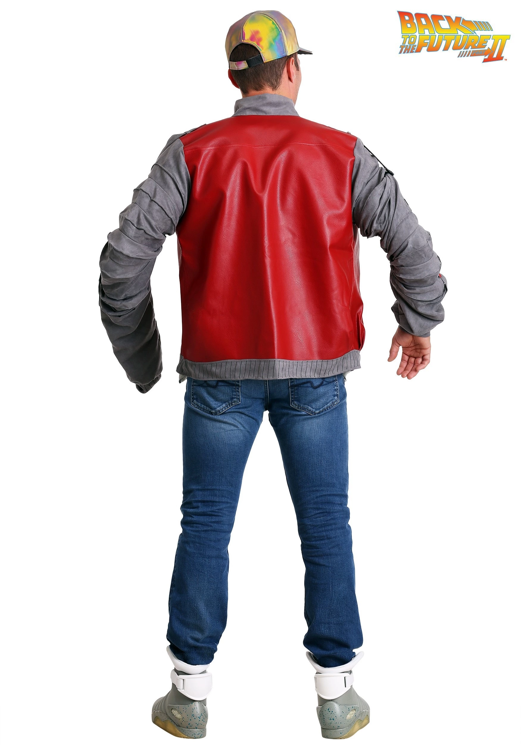 Seasons (HK) Ltd. Back To The Future Marty McFly Men's Jacket Costume 3 Seasons (HK) Ltd. Back To The Future Marty McFly Men's Jacket Costume - Image 3