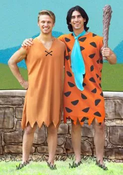Rubies Costume Co. Inc Barney Rubble Men's Costume 8 Rubies Costume Co. Inc Barney Rubble Men's Costume -Scary Costumes store barney rubble adult costume friends