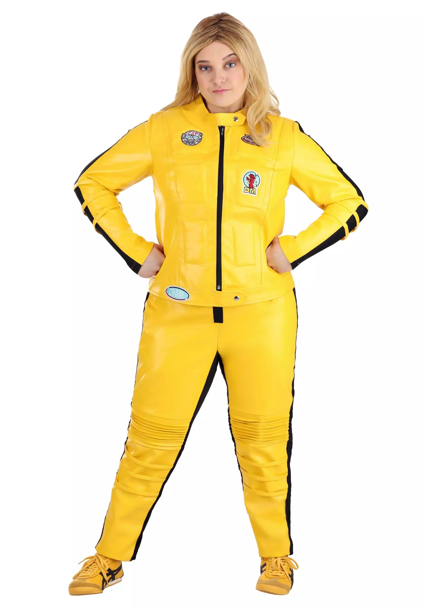 Fun Costumes Kill Bill Women's Beatrix Kiddo Motorcycle Suit Costume 5 Fun Costumes Kill Bill Women's Beatrix Kiddo Motorcycle Suit Costume - Image 5