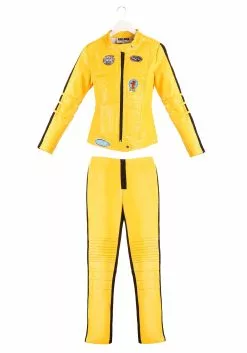 Fun Costumes Kill Bill Women's Beatrix Kiddo Motorcycle Suit Costume 15 Fun Costumes Kill Bill Women's Beatrix Kiddo Motorcycle Suit Costume -Scary Costumes store beatrix kiddo motorcycle suit alt 7