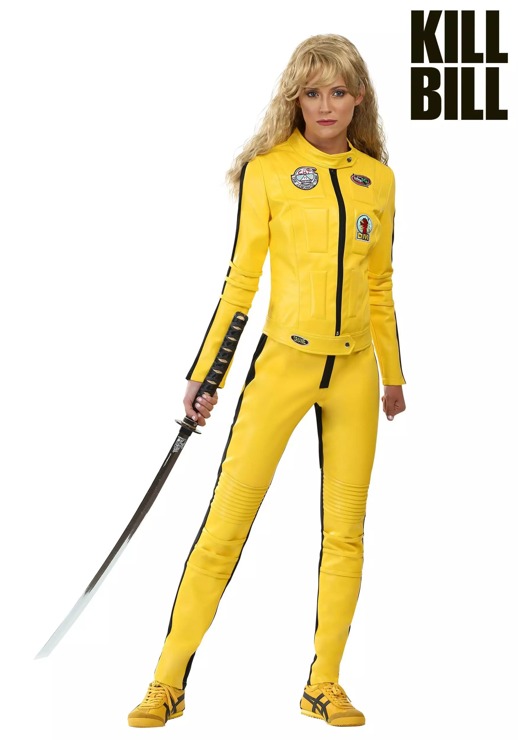 Fun Costumes Kill Bill Women's Beatrix Kiddo Motorcycle Suit Costume 1 Fun Costumes Kill Bill Women's Beatrix Kiddo Motorcycle Suit Costume
