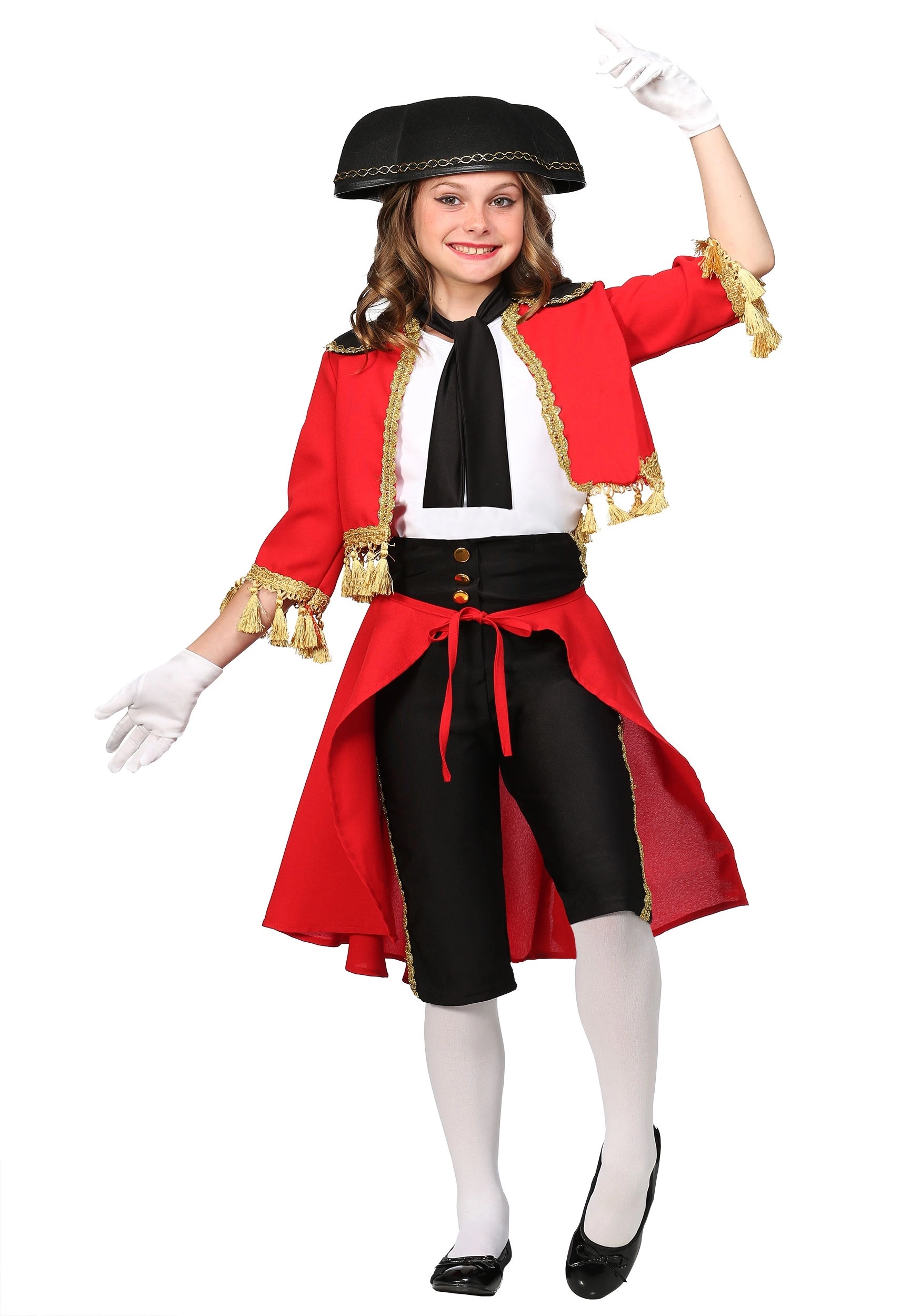Fun Costumes Girls Beautiful Matador Costume 1 Fun Costumes Girls Beautiful Matador Costume
