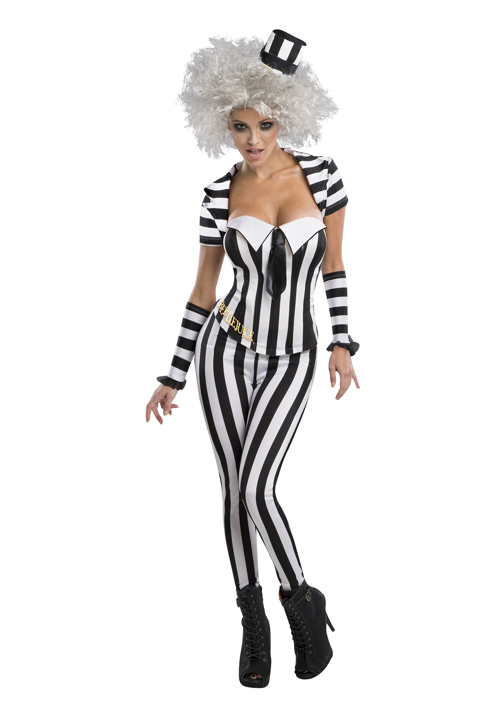 Rubies Costume Co. Inc Women's Beetlejuice Corset Costume 1 Rubies Costume Co. Inc Women's Beetlejuice Corset Costume
