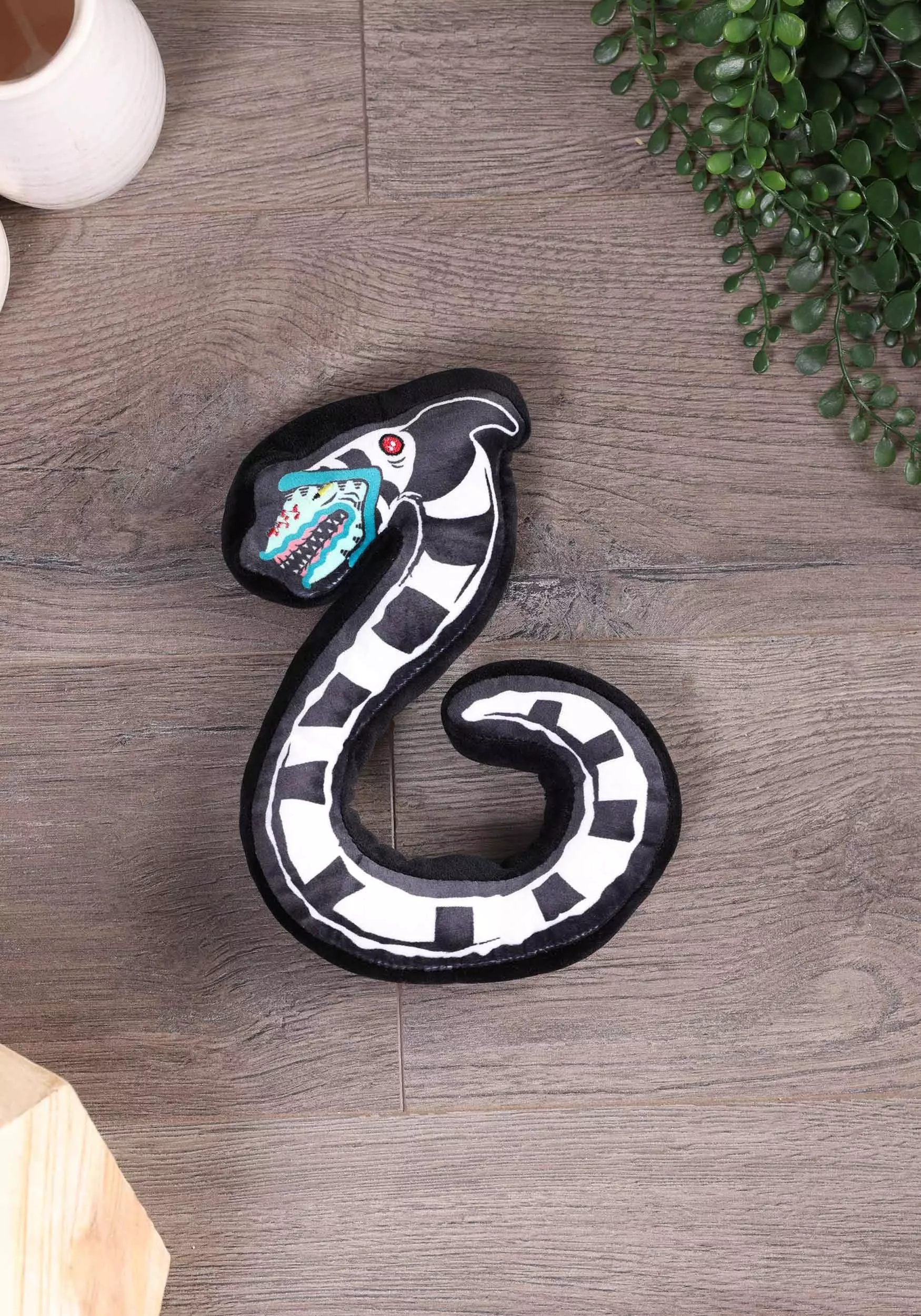 Buckle-Down Beetlejuice Sandworm Dog Toy Squeaker Plush 4 Buckle-Down Beetlejuice Sandworm Dog Toy Squeaker Plush - Image 4