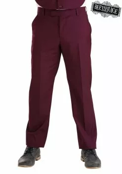 Haizhilan Garment CO., LTD Beetlejuice Men's Wedding Suit Pants