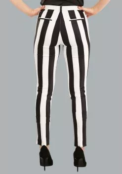 Haizhilan Garment CO., LTD Beetlejuice Suit Pants For Women 17 Haizhilan Garment CO., LTD Beetlejuice Suit Pants For Women -Scary Costumes store beetlejuice womens suit pants alt 6
