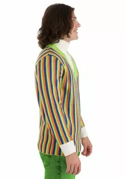 BigWan Apparel Co. Sesame Street Bert Cosplay Knit Sweater For Adults 13 BigWan Apparel Co. Sesame Street Bert Cosplay Knit Sweater For Adults -Scary Costumes store bert cosplay knit sweater adult alt 6