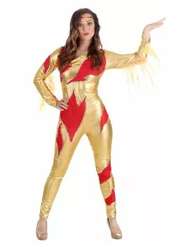 Fun Costumes Womens Blades Of Glory Fire Jumpsuit Costume 7 Fun Costumes Womens Blades Of Glory Fire Jumpsuit Costume -Scary Costumes store blades of glory female fire jumpsuit alt 2
