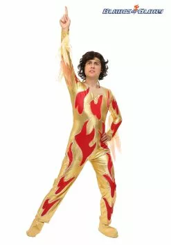 Fun Costumes Blades Of Glory Fire Jumpsuit Costume For Men